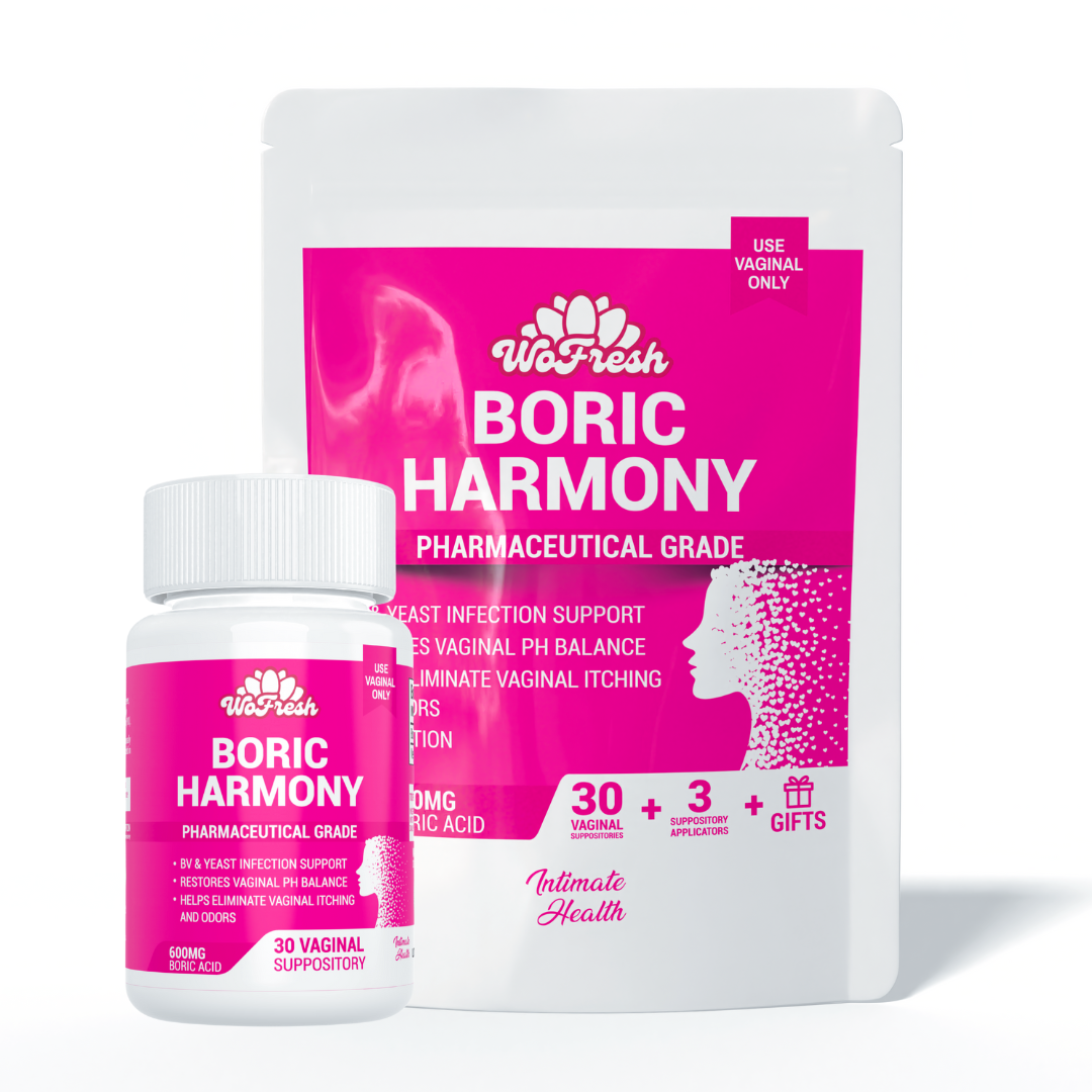 BORIC HARMONY Boric Acid Vaginal Suppositories